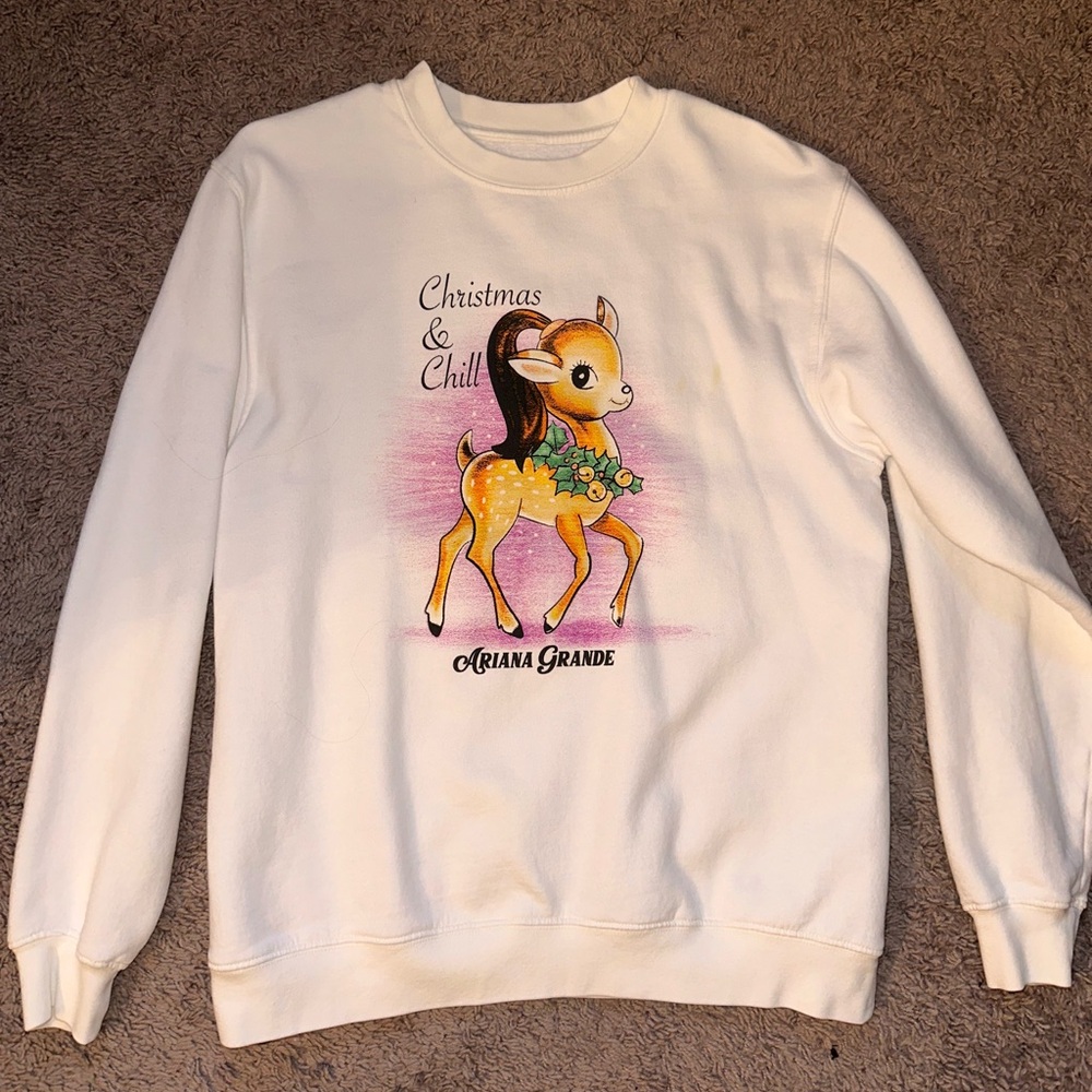 Ariana Grande Christmas & Chill Crewneck Sweatshirt
